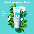 Hello Antiplaque + Whitening Fluoride Free Toothpaste, Natural Peppermint 5.0 oz